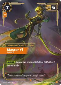 Master Yi - Honed — Riftbound Epic card