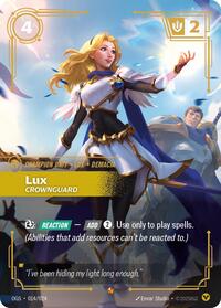 Lux - Crownguard — Riftbound Epic card
