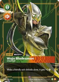 Master Yi - Wuju Bladesman (Starter) — Riftbound Rare card