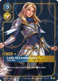 Lux - Lady of Luminosity (Starter) — Riftbound Rare card