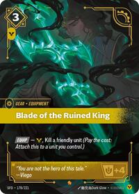 Blade of the Ruined King — Riftbound Epic card