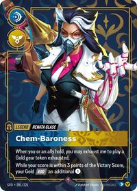 Renata Glasc - Chem-Baroness — Riftbound Rare card