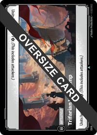 Trifarian War Camp (Oversized) — Riftbound Uncommon card