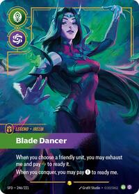 Irelia - Blade Dancer (Overnumbered) — Riftbound Showcase card