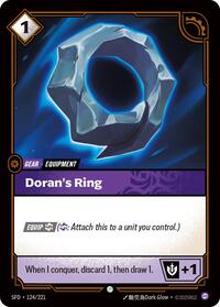 Doran's Ring — Riftbound Common card