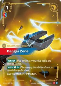 Danger Zone — Riftbound Epic card