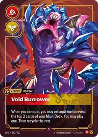 Rek'sai - Void Burrower — Riftbound Rare card