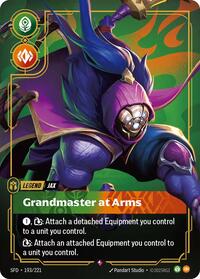 Jax - Grandmaster At Arms — Riftbound Rare card