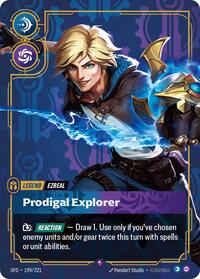 Ezreal - Prodigal Explorer — Riftbound Rare card