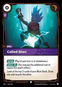 Called Shot — Riftbound Common card