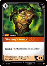 Warmog's Armor — Riftbound Uncommon card
