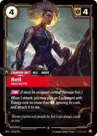 Rell - Magnetic — Riftbound Rare card