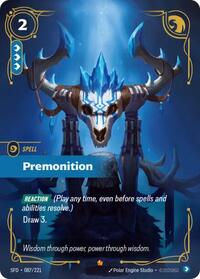 Premonition — Riftbound Epic card