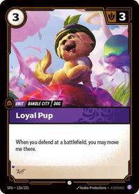 Loyal Pup — Riftbound Common card