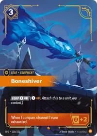 Boneshiver — Riftbound Epic card