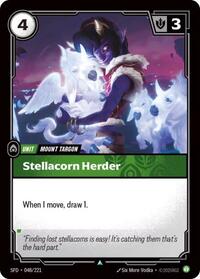 Stellacorn Herder — Riftbound Uncommon card