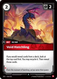 Void Hatchling — Riftbound Uncommon card