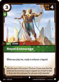 Royal Entourage — Riftbound Common card
