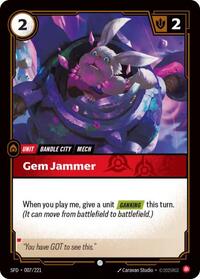 Gem Jammer — Riftbound Common card