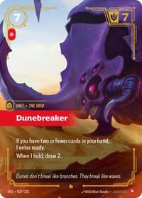 Dunebreaker — Riftbound Epic card