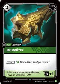Brutalizer — Riftbound Uncommon card