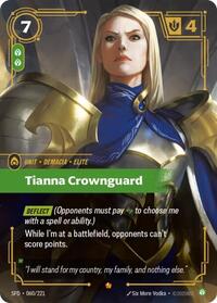 Tianna Crownguard — Riftbound Epic card