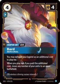 Bard - Mercurial — Riftbound Rare card