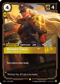 Renata Glasc - Industrialist (Alternate Art) — Riftbound Showcase card