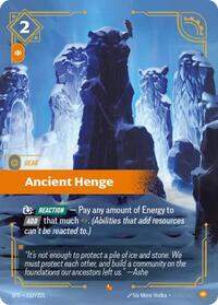 Ancient Henge — Riftbound Epic card