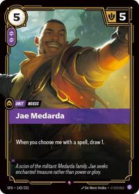 Jae Medarda — Riftbound Rare card