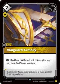 Vanguard Armory — Riftbound Uncommon card