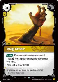 Drag Under — Riftbound Uncommon card
