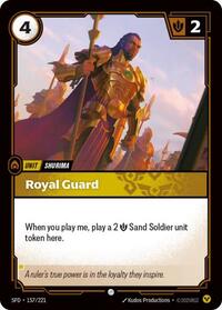 Royal Guard — Riftbound Common card
