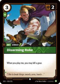 Disarming Rake — Riftbound Common card