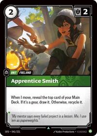 Apprentice Smith — Riftbound Uncommon card