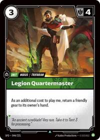 Legion Quartermaster — Riftbound Uncommon card