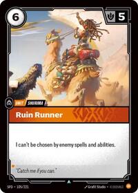 Ruin Runner — Riftbound Uncommon card