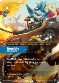 Rumble - Scrapper — Riftbound Epic card