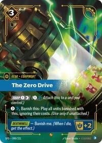 The Zero Drive — Riftbound Epic card