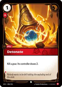 Detonate — Riftbound Common card