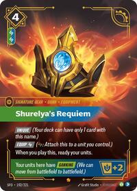 Shurelya's Requiem — Riftbound Epic card