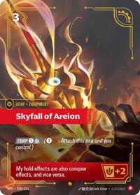 Skyfall of Areion — Riftbound Epic card