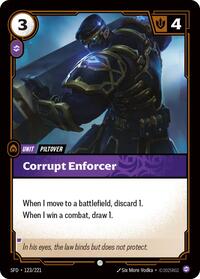 Corrupt Enforcer — Riftbound Common card