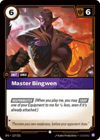 Master Bingwen — Riftbound Common card