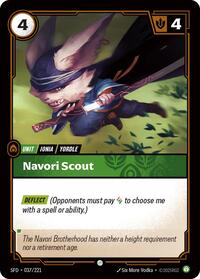 Navori Scout — Riftbound Common card