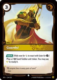 Guards! — Riftbound Common card