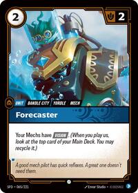 Forecaster — Riftbound Common card