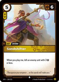 Sandshifter — Riftbound Common card