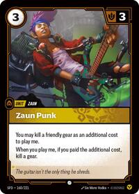 Zaun Punk — Riftbound Common card