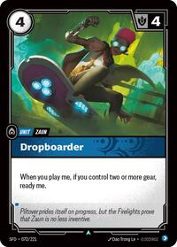 Dropboarder — Riftbound Uncommon card
